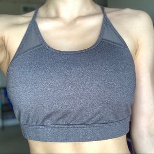 ALO grey sports bra